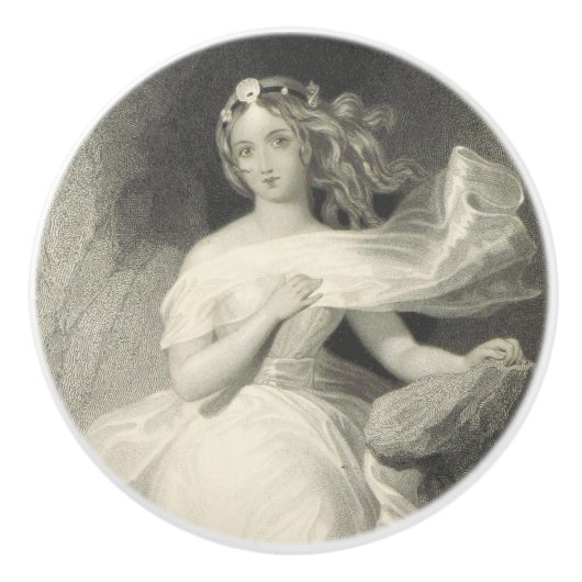 Miranda Keramikknauf (Vorderseite)