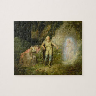 Miranda, Prospero und Ariel, "vom Sturm" vorbei Puzzle