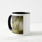 Miranda, Prospero und Ariel, "vom Sturm" vorbei Tasse (Vorderseite Links)