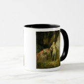 Miranda, Prospero und Ariel, "vom Sturm" vorbei Tasse (VorderseiteRechts)