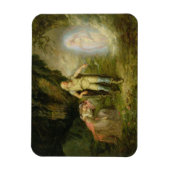 Miranda, Prospero und Ariel von "The Tempest" von Magnet (Vertikal)