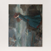 Miranda Tempest John William Waterhouse Art Puzzle (Vertikal)