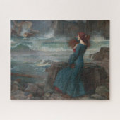 Miranda Tempest John William Waterhouse Art Puzzle (Horizontal)