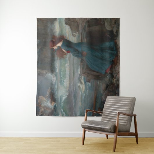 Miranda Tempest John William Waterhouse Art Wandteppich (Beispiel)
