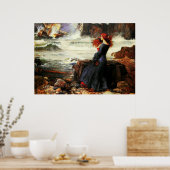 Miranda - The Tempest (1916) ~ Leinwand der Kunst Poster (Küche)