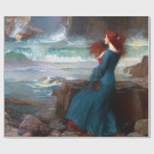 Miranda The Tempest John William Waterhouse Geschenkpapier (Flach)