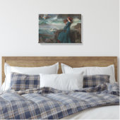 Miranda (von John William Waterhouse) Leinwanddruck (Insitu (Schlafzimmer))