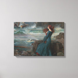 Miranda (von John William Waterhouse) Leinwanddruck