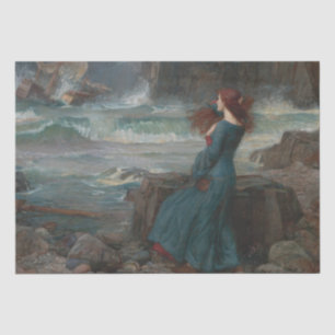 Miranda (von John William Waterhouse) Seidenpapier