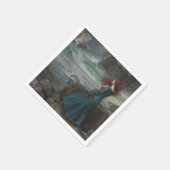 Miranda (von John William Waterhouse) Serviette (Ecke)