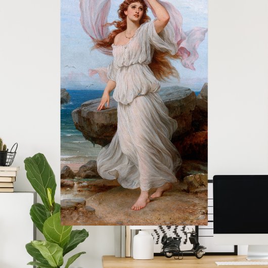 Miranda von Thomas Francis Dicksee Poster (Heimbüro)