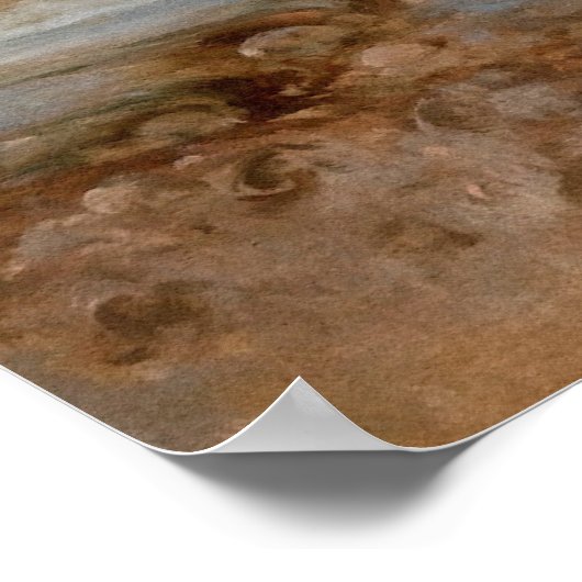 Miranda von Thomas Francis Dicksee Poster (Ecke)