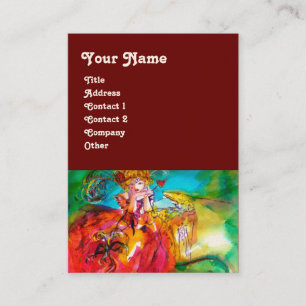 MIRANDOLINA / Darstellende Künste, Kostümbildner Visitenkarte