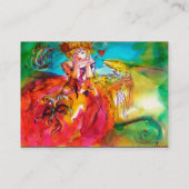 MIRANDOLINA / Darstellende Künste, Kostümbildner Visitenkarte (Rückseite)