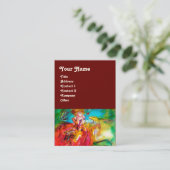 MIRANDOLINA / Darstellende Künste, Kostümbildner Visitenkarte (Stehend Vorderseite)