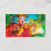 MIRANDOLINA / Darstellende Künste, Kostümbildner Visitenkarte (Rückseite)