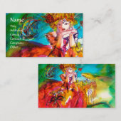 MIRANDOLINA / Darstellende Künste, Kostümbildner Visitenkarte (Vorne/Hinten)