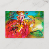 MIRANDOLINA / Darstellende Künste, Kostümbildner Visitenkarte (Rückseite)