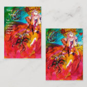 MIRANDOLINA / Darstellende Künste, Kostümbildner Visitenkarte (Vorne/Hinten)