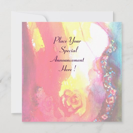 MIRANDOLINA MARDI GRAS MASQUERADE PARTY EINLADUNG (Rückseite)