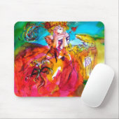 MIRANDOLINA Rosa Gelb Mousepad (Mit Mouse)