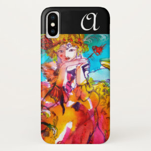 MIRANDOLINA Venezianisch Karneval Masken Monogramm iPhone X Hülle