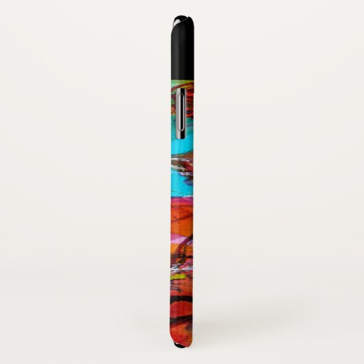 MIRANDOLINA Venezianisch Karneval Masken Monogramm Case-Mate iPhone Hülle (Hinten/Rechts)