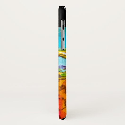 MIRANDOLINA Venezianisch Karneval Masken Monogramm Case-Mate iPhone Hülle (Hinten/Links)