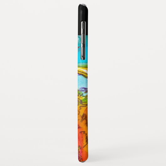 MIRANDOLINA Venezianisch Karneval Masken Monogramm Case-Mate iPhone Hülle (Hinten/Links)