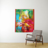 MIRANDOLINA Venezianische Karneval-Masken Wandteppich (Beispiel)