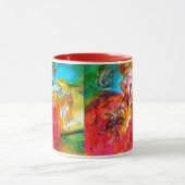 MIRANDOLINA, Venezianische Karnevalsmaske Tasse (Zentrum)