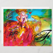 MIRANDOLINA / Venezianische Karnevalsmasken (Vorne/Hinten)