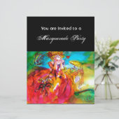 MIRANDOLINA / Venezianische Karnevalsmasken (Stehend Vorderseite)