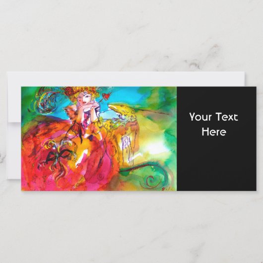 MIRANDOLINA / Venezianische Karnevalsmasken (Vorderseite)