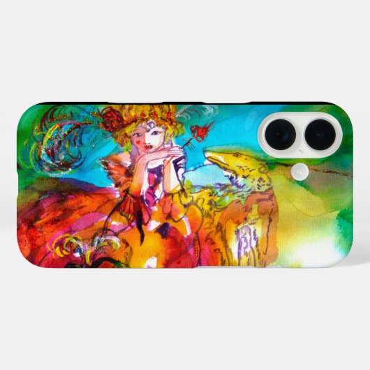 MIRANDOLINA / Venezianische Karnevalsmasken Case-Mate iPhone Hülle (Rückseite (Horizontal))