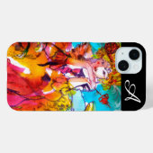 MIRANDOLINA / Venezianische Karnevalsmasken Monogr Case-Mate iPhone Hülle (Rückseite (Horizontal))