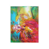 MIRANDOLINA / Venezianische Karnevalsmasken Notizblock (Rotiert)