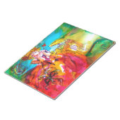 MIRANDOLINA / Venezianische Karnevalsmasken Notizblock (angewinkelt)