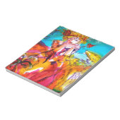 MIRANDOLINA / Venezianische Karnevalsmasken Notizblock (Rotiert)