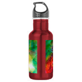 MIRANDOLINA / Venezianische Karnevalsmasken Trinkflasche (Rückseite)