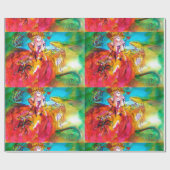 MIRANDOLINA / Venezianisches Masquerade-Party Geschenkpapier (Flach)