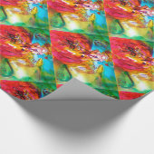 MIRANDOLINA / Venezianisches Masquerade-Party Geschenkpapier (Ecke)