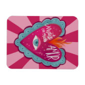 Mírate con AMOR Magnet (Horizontal)