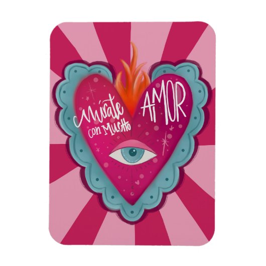 Mírate con AMOR Magnet (Vertikal)