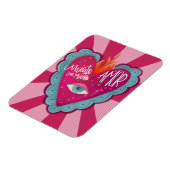 Mírate con AMOR Magnet (Linke Seite)