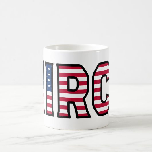 Mirco Name Vorname USA styled Tasse Kaffeetasse (Mittel)