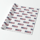 Mirco Vorname Name USA US Geschenkpapier Papier (Ungerollt)