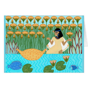 Miriam aufpassende Karte