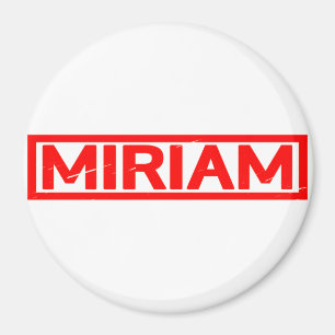 Miriam Briefmarke Magnet