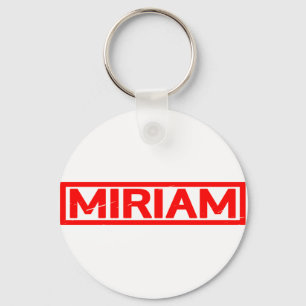 Miriam Briefmarke Schlüsselanhänger